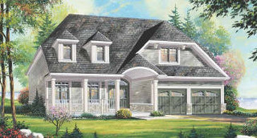 The Tempest new home model plan at the Captain's Cove by The Remington Group in Midland