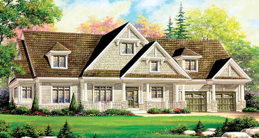 The Victoria new home model plan at the Captain's Cove by The Remington Group in Midland