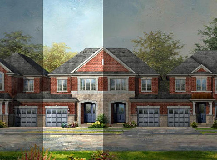 Dixson floor plan at Lotus Pointe by Rosehaven Homes in Caledon, Ontario